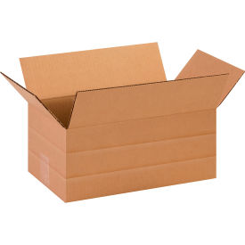 GoVets™ Multi Depth Cardboard Corrugated Boxes 14-1/2