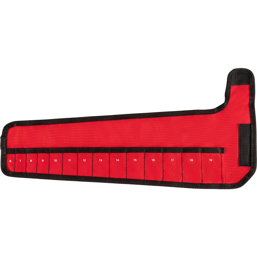 Tool Pouches & Holsters, Holder Type: Tool Pouch , Tool Type: Wrench Pouch , Closure Type: Hook & Loop , Material: Polyester , Color: Red  MPN:OTP21206