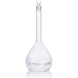 Flask Volumetric  Globe Glass Class B To Contain (TC) ASTME288 1000mL 8251000