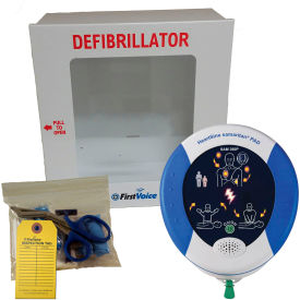 HeartSine Samaritan® 360P Full Auto Defibrillator Package with Mounting Cabinet HS003F