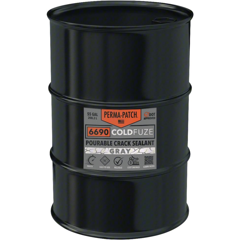 Drywall & Hard Surface Compounds, Product Type: Crack Filler , Color: Gray , Container Size: 55 gal , Container Type: Drum , Application Method: Brush  MPN:PP-CF-G55