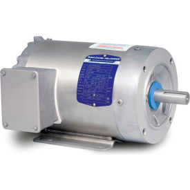 Baldor-Reliance Washdown Motor IDCSWDM3546T 3 Phase 1 HP 1745 RPM 230/460 Volts TENV 143TC FR IDCSWDM3546T