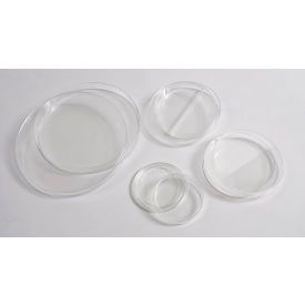 United Scientific™ Petri Dishes w/ Two Compartments 3-9/16