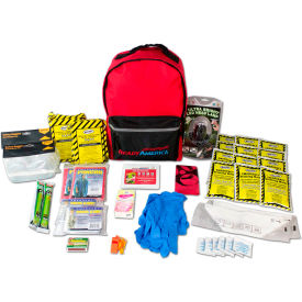 Ready America® 3 Day Fire/Blackout Emergency Kit 2 Person Backpack 41 Pieces 70289