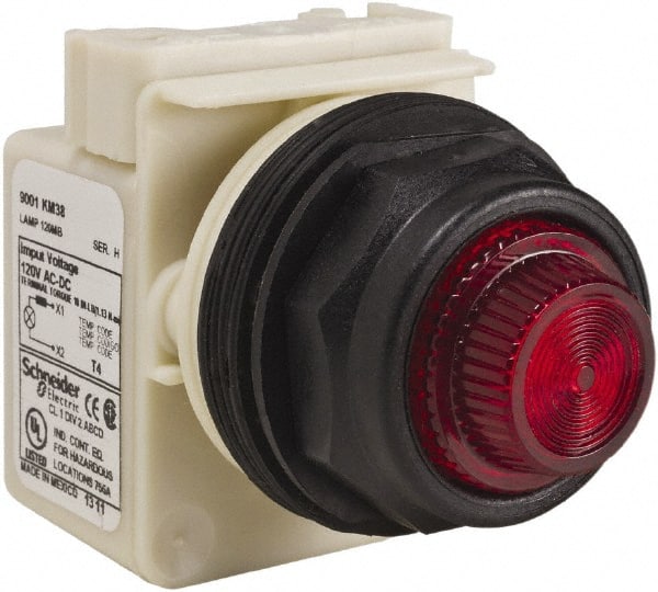 120 V Red Lens Indicating Light MPN:9001SKP38R31