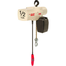 Coffing® JLC 1/2 Ton Electric Chain Hoist W/ Chain Container 20' Lift 16 FPM 115/230V 08223W