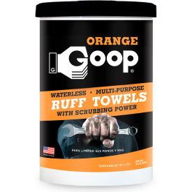 Goop® Orange Ruff Towels 72 Wipes/Can 6 Cans - 950 950*****##*