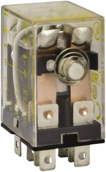 1/2 hp at 240 Volt & 1/3 hp at 120 Volt, Electromechanical Plug-in General Purpose Relay MPN:8501RS42V24