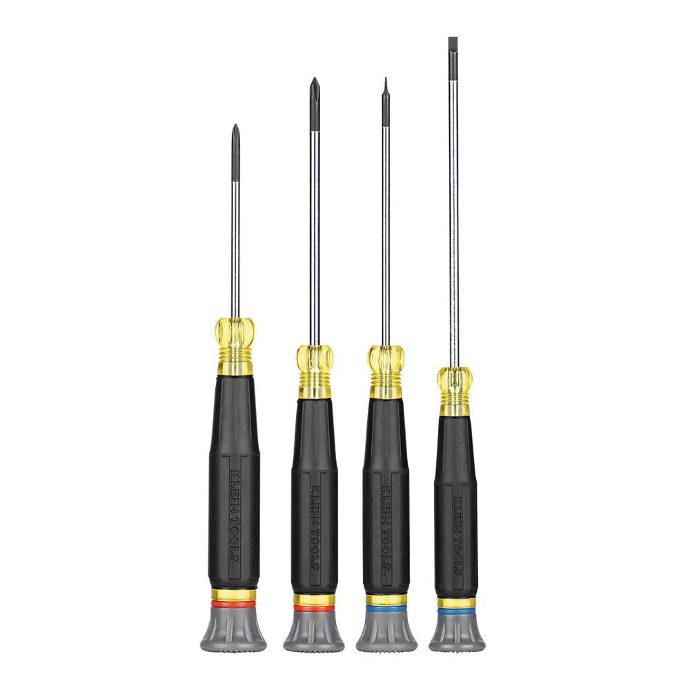 Screwdriver Sets, Screwdriver Types Included: Slotted & Phillips , Container Type: Blister Pack , Tether Style: Not Tether Capable , Number Of Pieces: 4  MPN:85615