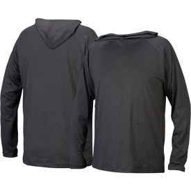 Pyramex® RLPH1NS Long Sleeve Pullover Hoodie with UV Protection 3XL Gray RLPH112NSX3