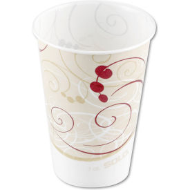 Dart® Wax Coated Paper Cold Drink Cup 7 oz Beige/White Pack of 2000 R7N-J8000