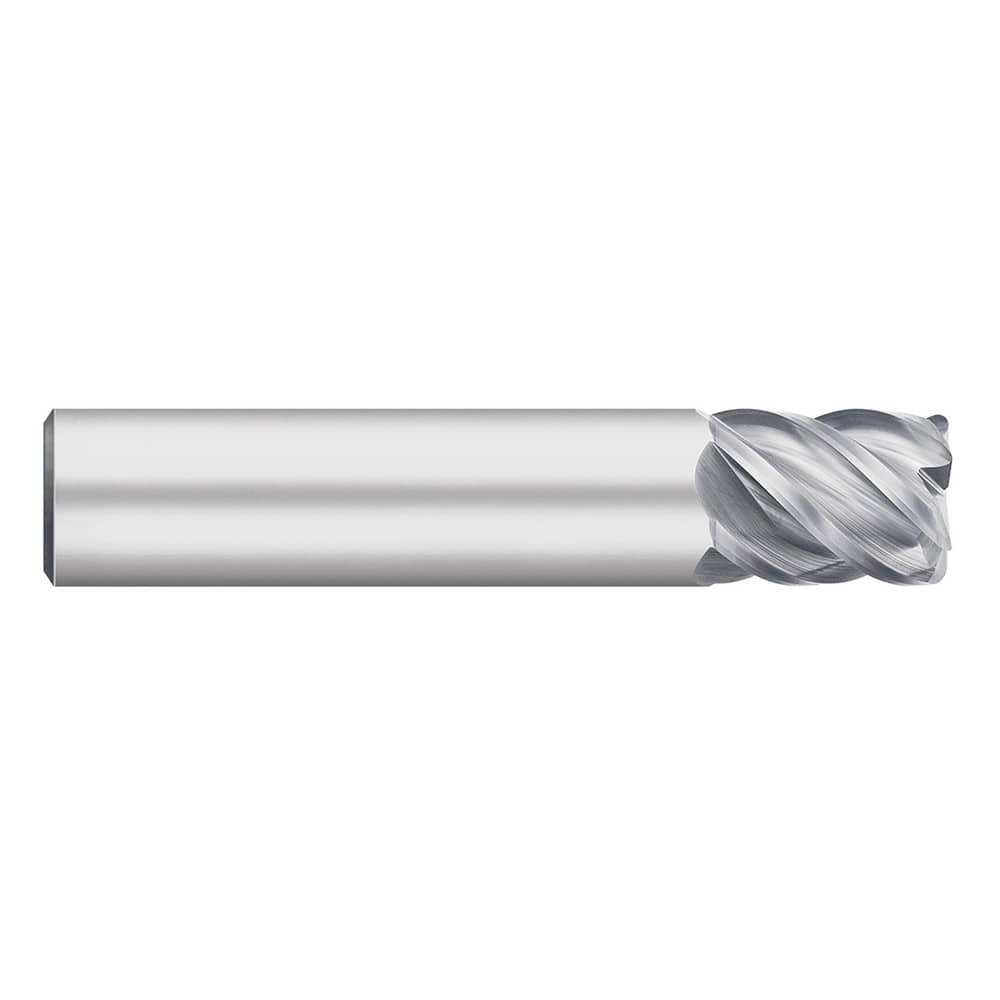 Corner Radius & Corner Chamfer End Mills, Mill Diameter (Inch): 1/4in , Mill Diameter (Decimal Inch): 0.2500in , Number Of Flutes: 5  MPN:TC61616