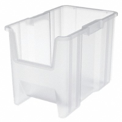 F8813 Stacking Bin Clear Plastic 12 1/2 in MPN:13014SCLAR