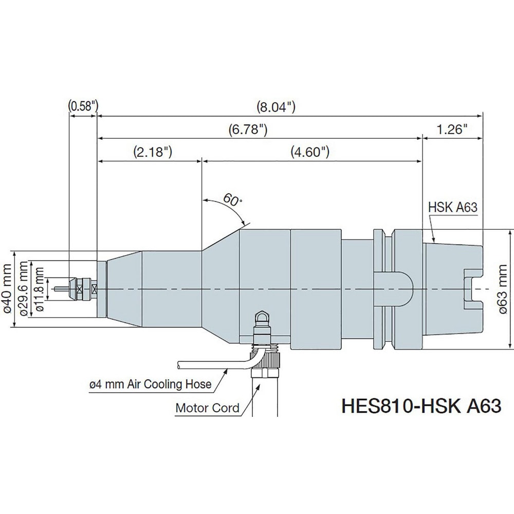 Electric High-Speed Spindles, Brushless Motor: Yes , Automatic Tool Changeable: Yes  MPN:7884