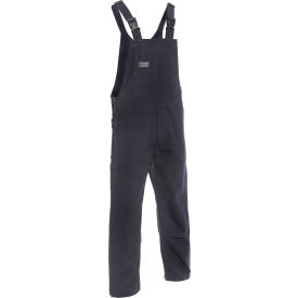 DRIFIRE® Flame Resistant Unlined Bib Overall 34 x 32 Navy BIB6DNV34X32 BIB6DNV34X32