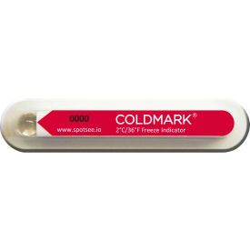 SpotSee™ ColdMark™ Temperature Indicators 2°C/36°F 100/Box CM 2/36