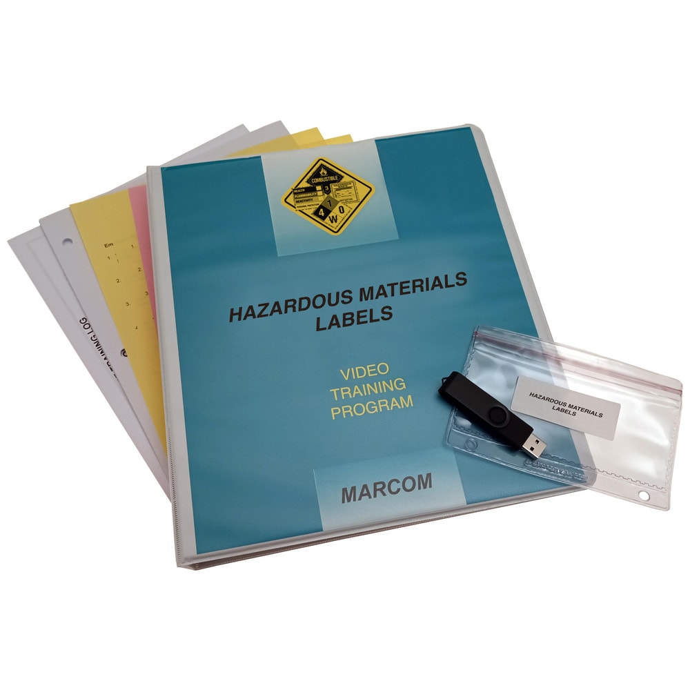 Multimedia Training Kits & Packages, Kit Type: Multimedia Training , Topic: Hazardous Materials , Language: English  MPN:V000367UEM