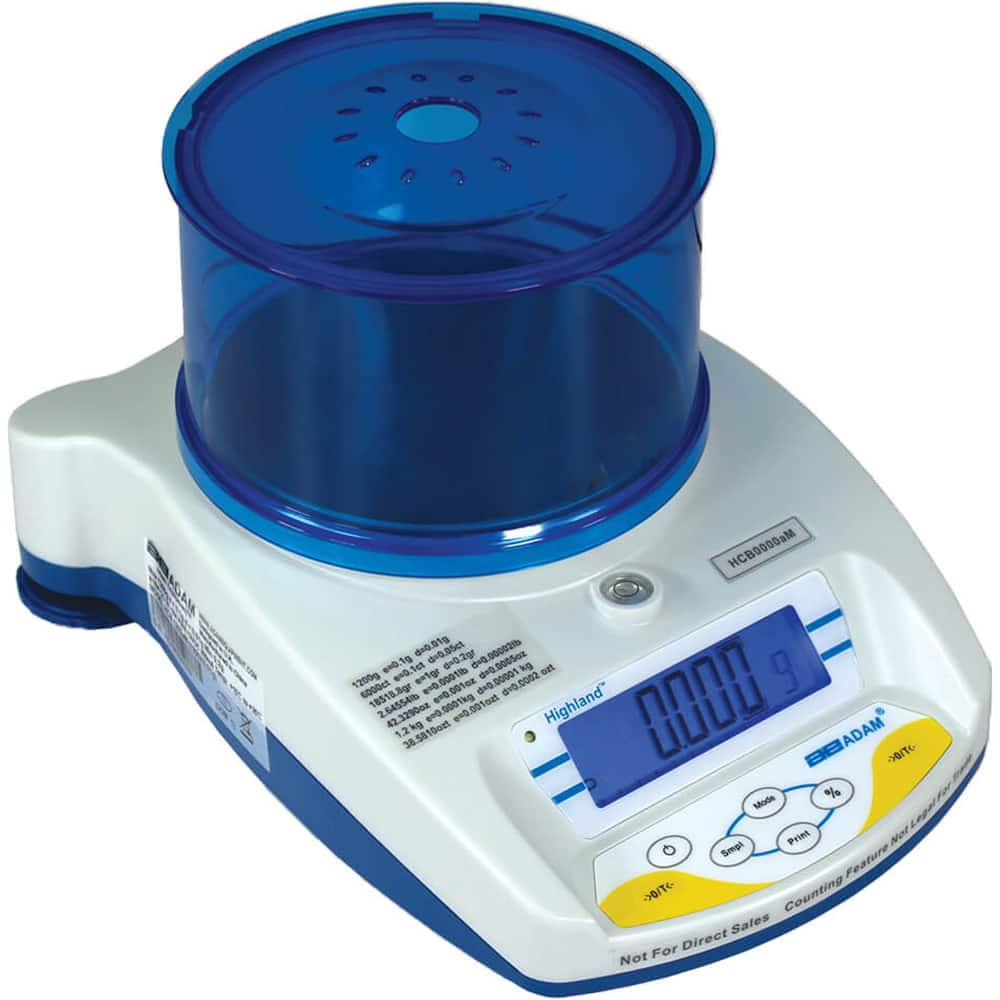 Suitable for trade use, Highland approved balances contain features that simplify lab work, field testing, and industrial applications. Durable ABS construction stands up to demanding use, and the ShockProtect. feature helps MPN:HCB 103AM