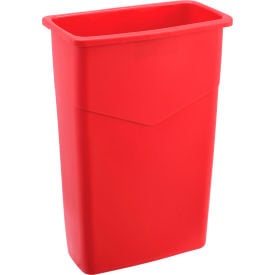 GoVets™ Slim Trash Can 23 Gallon Red 902RD261