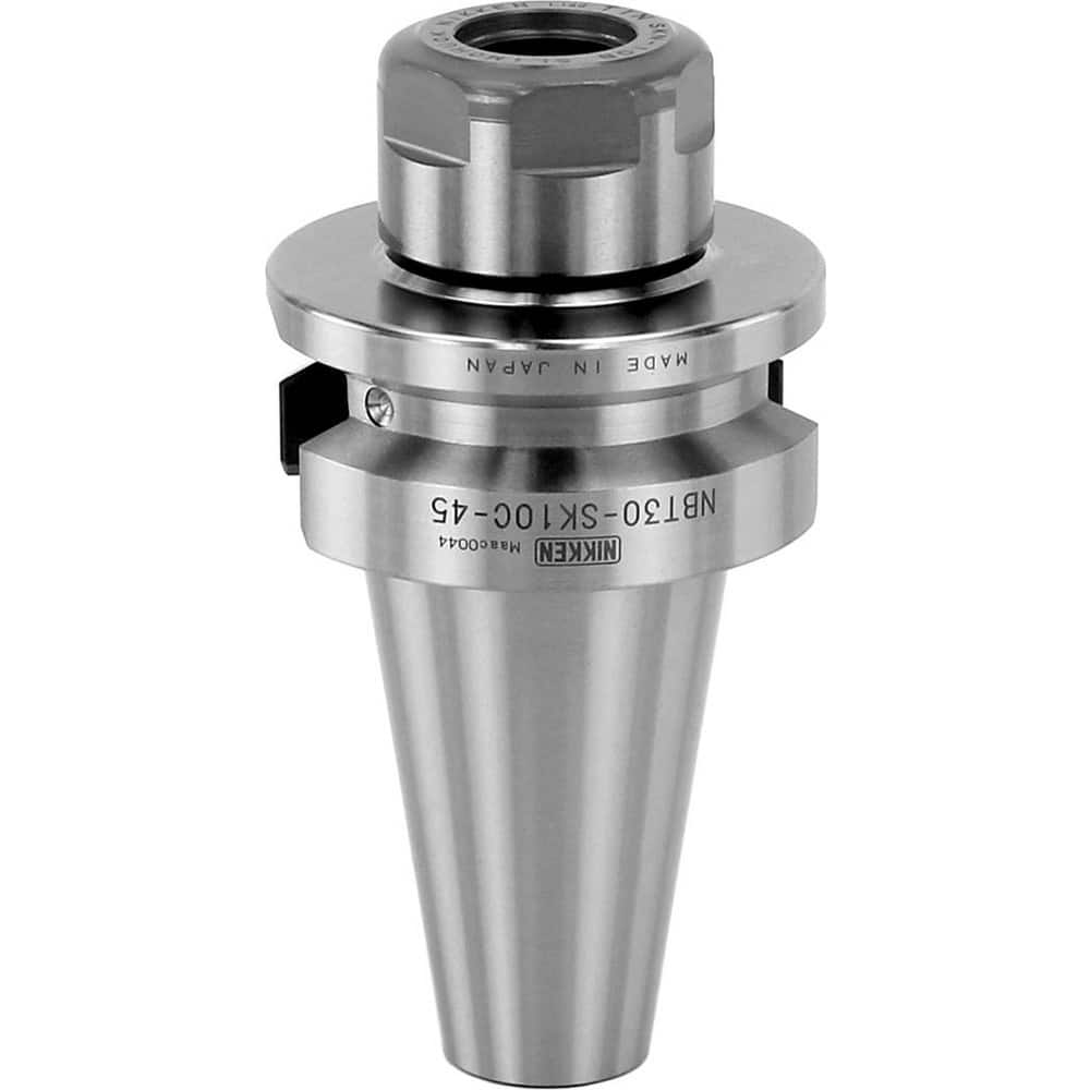 Collet Chucks, Collet System: Slim Chuck , Collet Series: SK10 , Taper Size: NBT30 , Projection (Decimal Inch): 1.7700in  MPN:NBT30-SK10C-45