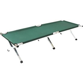 Kemp USA Aluminum Military Folding Cot Green 10-983