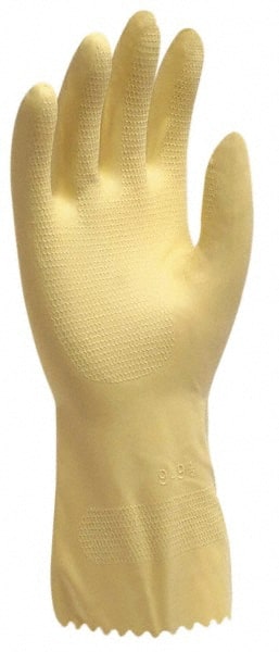 Chemical Resistant Gloves: Medium, 18 mil Thick, Latex, Unsupported MPN:GRCA-MD-1SF