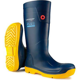 Dunlop® SeaPro Purofort® Non-Safety Boots Metal Midsole Size 3 Sea Blue FH6AF33.3