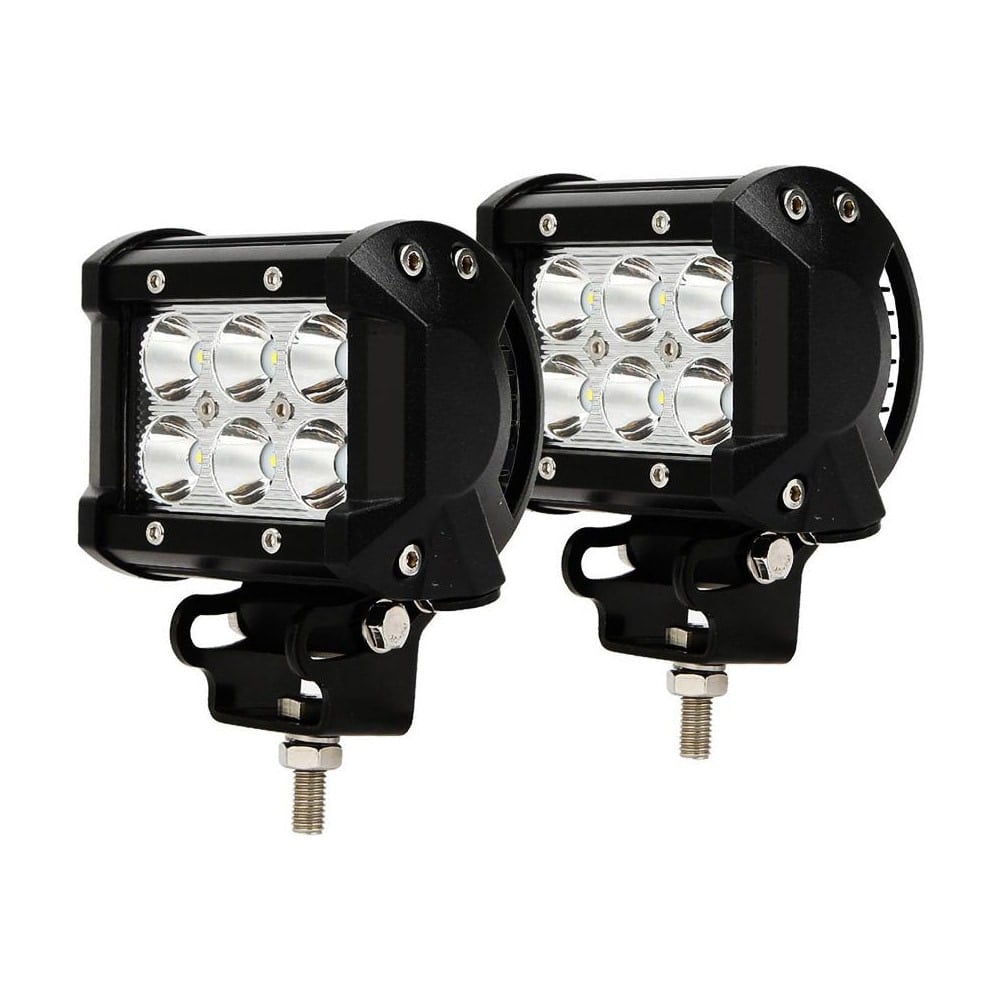 Auxiliary Lights, Light Type: Spot Light , Amperage Rating: 3.0000 , Light Technology: LED , Color: White , Wattage: 18.000  MPN:1004912