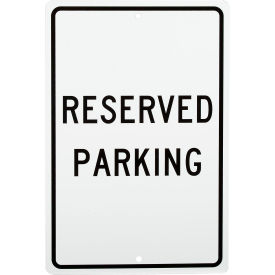 Aluminum Sign - Reserved Parking - .063