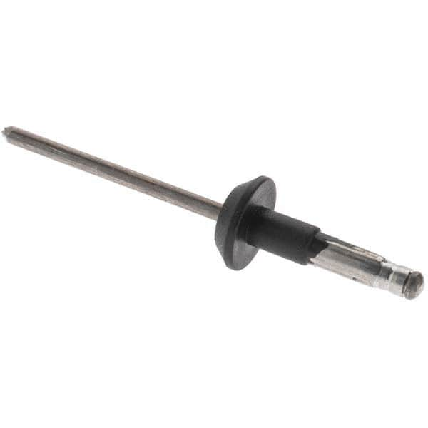 Blind Rivet: Large Flange Head, Aluminum Body, Aluminum Mandrel MPN:C28384