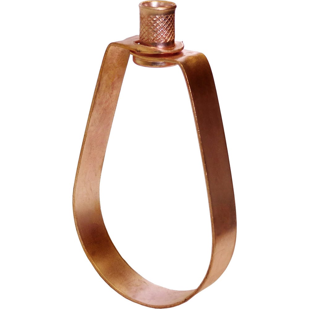 Pipe & Cable Hangers, Product Type: Adjustable Swivel Ring Hanger , Material: Carbon Steel , Rod Size: 3/8 (Inch), Nominal Pipe Size: 4  MPN:0500407044