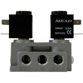 Bimba-Mead Air Valve N2-DCD-24VAC 5 Port 2 Pos Double Solenoid 1/4