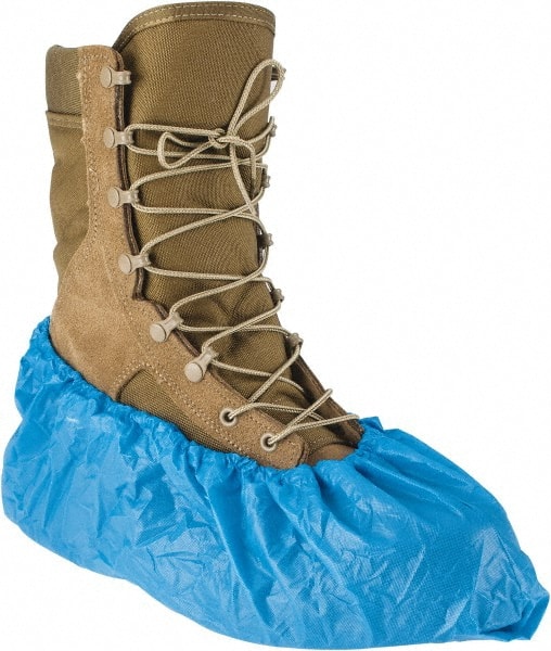 Shoe Cover: Chemical ResistantWater Resistant, Polyethylene MPN:KM-SC-CPE-LRG-B