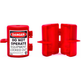 ZING RecycLockout Lockout Tagout Small Plug Lockout Recycled Plastic 7105 7105