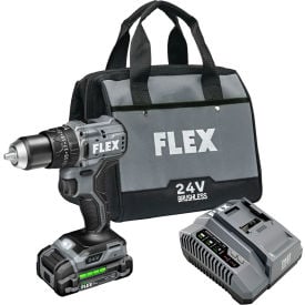 FLEX 2-Speed Cordless Compact Hammer Drill Kit 1/2