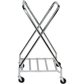 Blickman Folding Adjustable Hamper Chrome 2