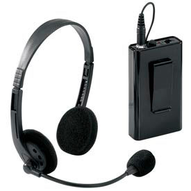 Wireless Headset Microphone for Sound Lecterns For PAW90X LWM-7