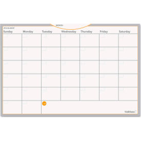 AT-A-GLANCE® WallMates Self-Adhesive Dry Erase Monthly Planning Surfaces 18 x 12 Undated AW402028