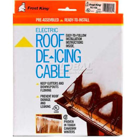 Frost King Roof Cable De-Icer 120V 100'L - Pkg Qty 3 RC100