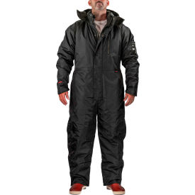 Tingley® Insulated Cold Gear Coverall XL Black C28343.XL