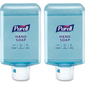 Purell® Hand Soap Refill For ES10 Dispenser Fragrance Free 1200 ml Capacity Clear Pack of 2 8383-02