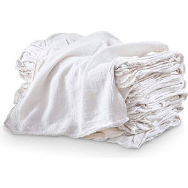 Pro-Clean Basics Sanitized Anti-Bacterial Woven Wiping Cloth Rags White 1 lb. - 99820 99820