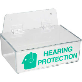 Brady® 2019L Hearing Dispenser With Lid Acrylic 9
