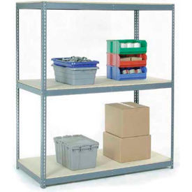 GoVets 3 Shelf Heavy Duty Boltless Shelving Starter 48