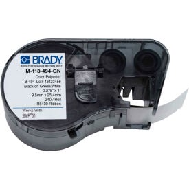 Brady® M5-118-494-GN B-494 Color Polyester Labels 0.375