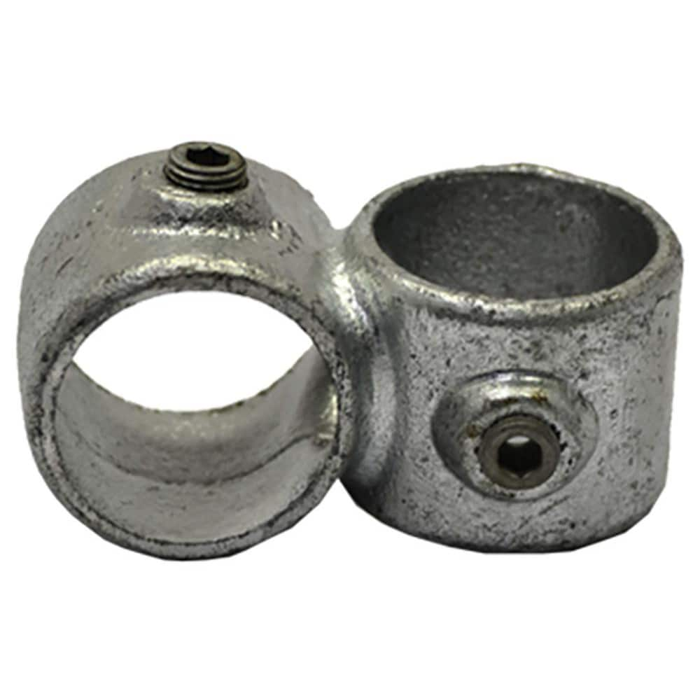 Pipe Rail Fittings, Rail Fitting Type: Crossover , Type: Fit Rite Crossover Fitting, Used To Pass A Horizontal Pipe By A Vertical Pipe , Material: Steel  MPN:155076