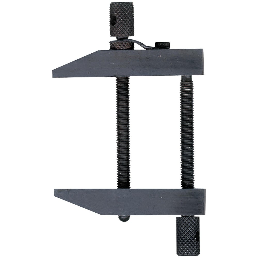 Parallel Clamps, Maximum Capacity (Inch): 1.25 , Jaw Length: 2in , Clamping Action: Squeeze , Arm Material: Hardened Steel , Throat Depth: 2in  MPN:524650050