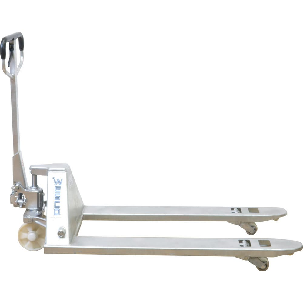 Pallet Trucks/Jacks, Type: Galvanized Pallet Truck , Control Type: Hand , Load Capacity (Lb. - 3 Decimals): 5500.000 , Outside Fork Width: 27in  MPN:272855