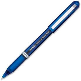 Pentel® EnerGel NV Liquid Gel Pen .5mm Blue Barrel Blue Ink Dozen BLN25C