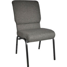 Flash Furniture® Advantage Stacking Church Chair Black Frame/Charcoal Seat T185-111PCH